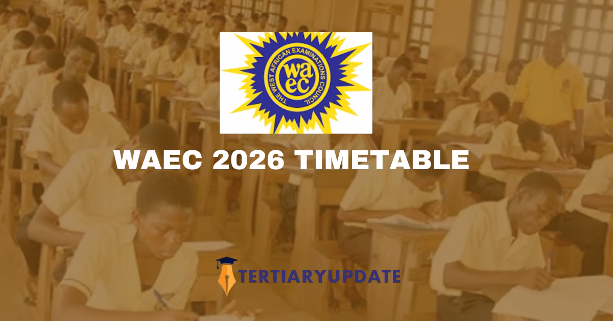 WAEC 2026 Timetable